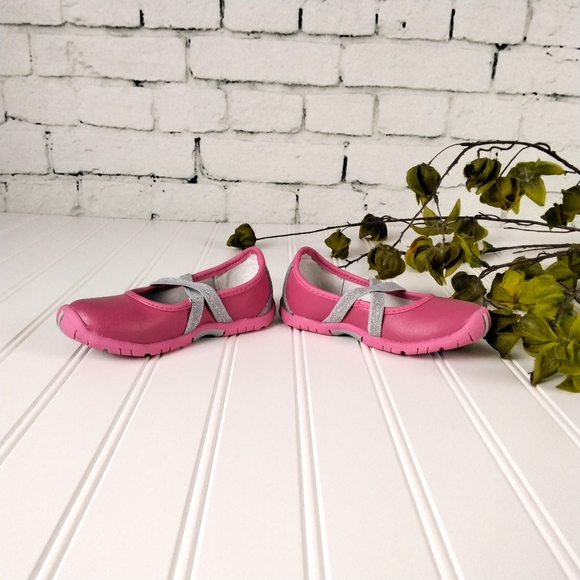 Riley Roos Mairin Leather Walking Shoes Hot Pink - Picture 2 of 6